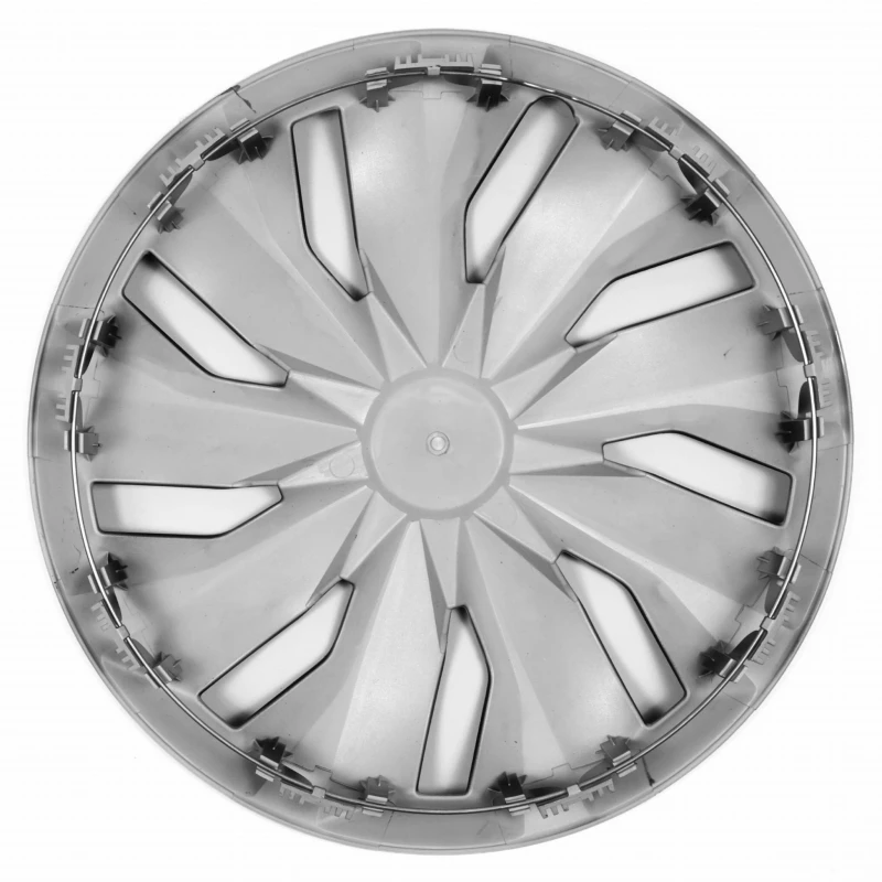 kołpaki samochodowe, kołpaki uniwersalne, kołpaki komplet 4 sztuki, kołpaki 16", kołpaki czarno-srebrne