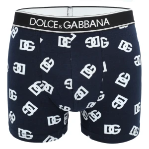 Bokserki męskie majtki granatowe DOLCE & GABBANA B02