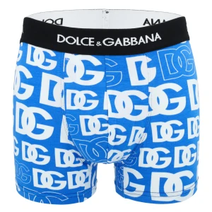 Bokserki męskie majtki niebieskie DOLCE & GABBANA B05
