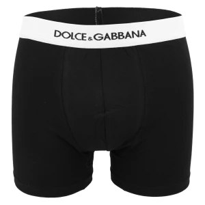 Bokserki męskie majtki czarne DOLCE & GABBANA B06