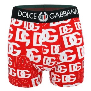 Bokserki męskie majtki czerwone DOLCE & GABBANA B12