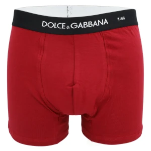 Bokserki męskie majtki czerwone DOLCE & GABBANA B04