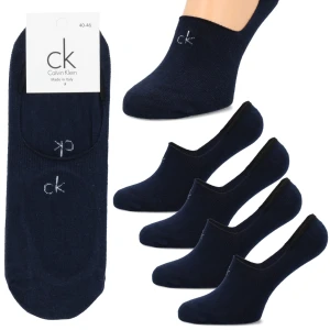 Skarpetki stopki skarpety niskie męskie CALVIN KLEIN 2-pak granatowe rozmiar 40-46