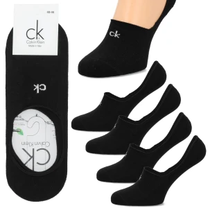 Skarpetki stopki skarpety niskie męskie CALVIN KLEIN 2-pak czarne rozmiar 40-46
