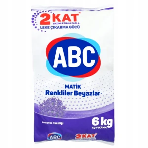 ABC Lawendowy - Proszek do Prania Koloru - 6kg