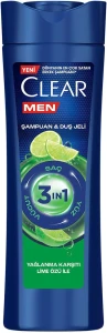 Szampon przeciw przetłuszczaniu CLEAR Men Anti Grease Lime Extract 350 ml