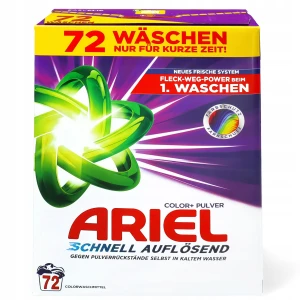 Proszek do prania kolorów Ariel Color+ Szybkie Rozpuszczanie 3,96 kg