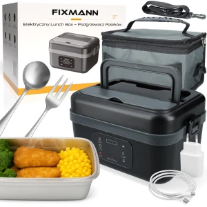 Elektryczny Lunch Box Podgrzewany Przenośny Pojemnik na Jedzenie 1L