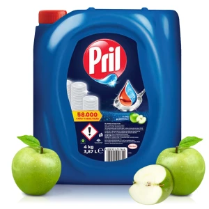 Pril Jabłkowy Zapas- Płyn do mycia naczyń - 3,8L
