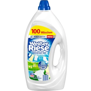 Weisser Riese Universal Gel - Żel do Prania Białego i Jasnego - 4,5L