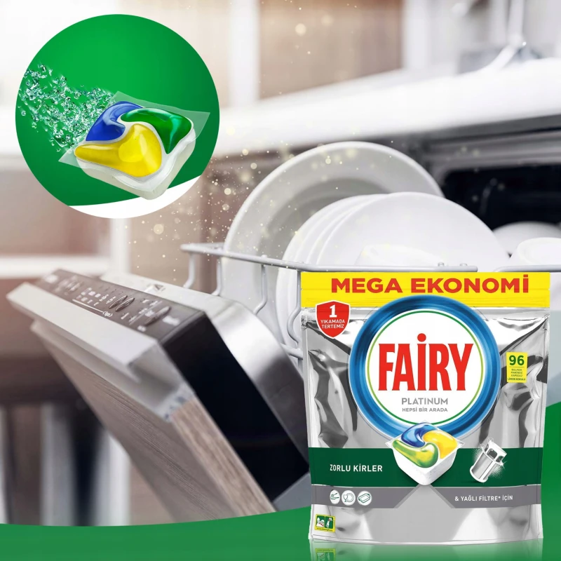 fairy, fairy platinum, fairy platinum all in one, kapsułki do zmywarki