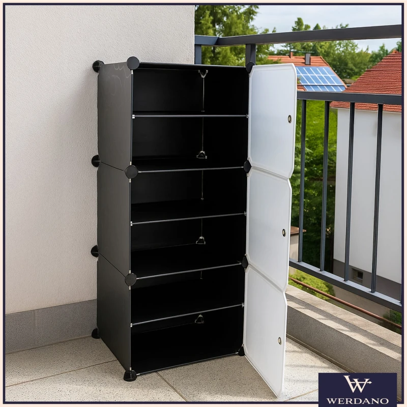 szafka modułowa na buty, organizer na buty, schowek na buty