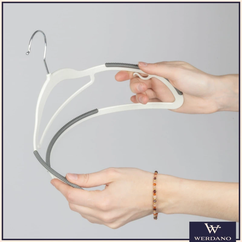 wieszaki antypoślizgowe, wieszaki na ubrania, wieszaki zestaw 10 sztuk